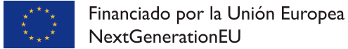 Logotipo de Financiado por la Unión Europa - NextGenerationEU